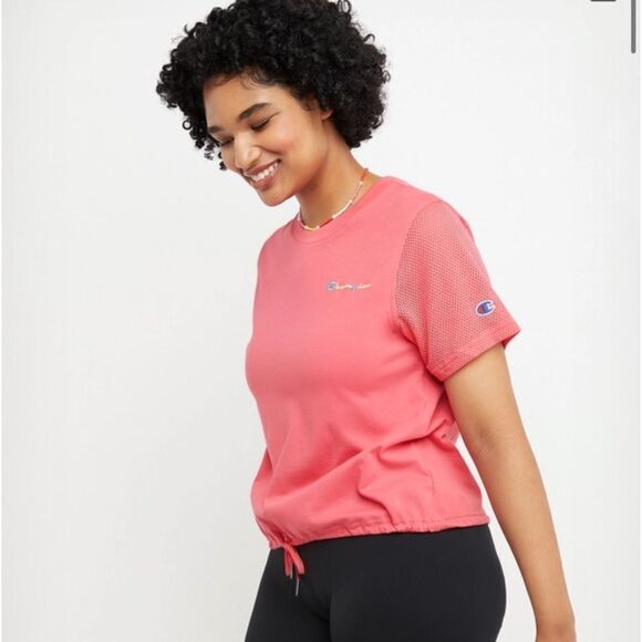 Champion CAMPUS DRAWSTRING TEE With MESH Sz XL - Picture 2 of 14